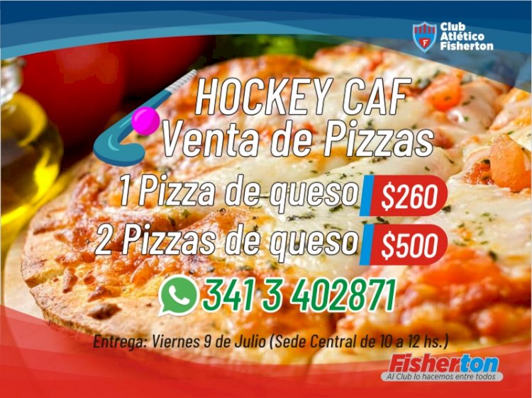 Hockey: venta de Pizzas